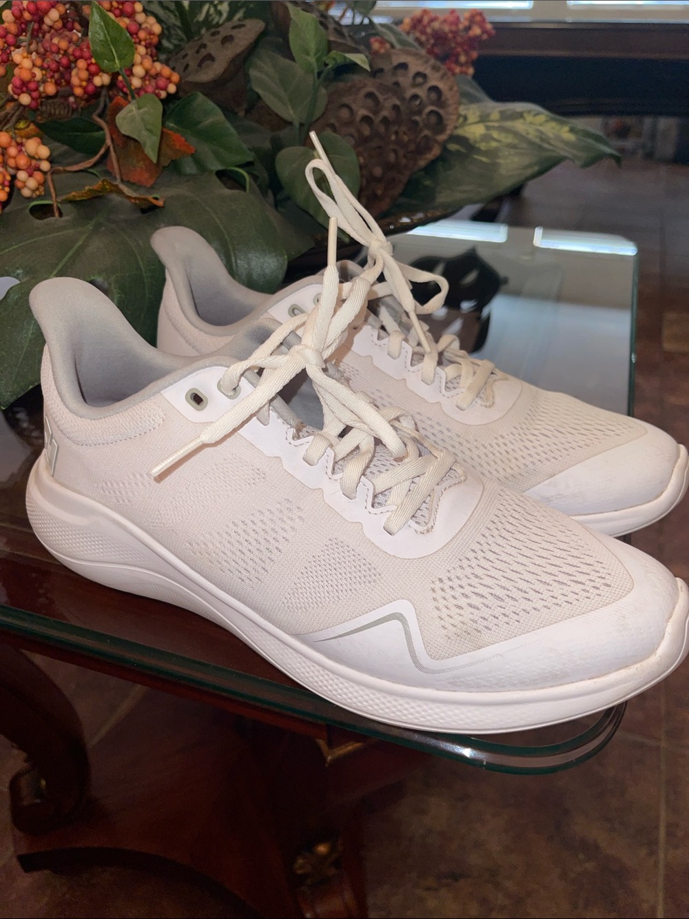 FootJoy White Golf Sneaker with Gray Trim